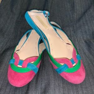 La Fenice leather flats